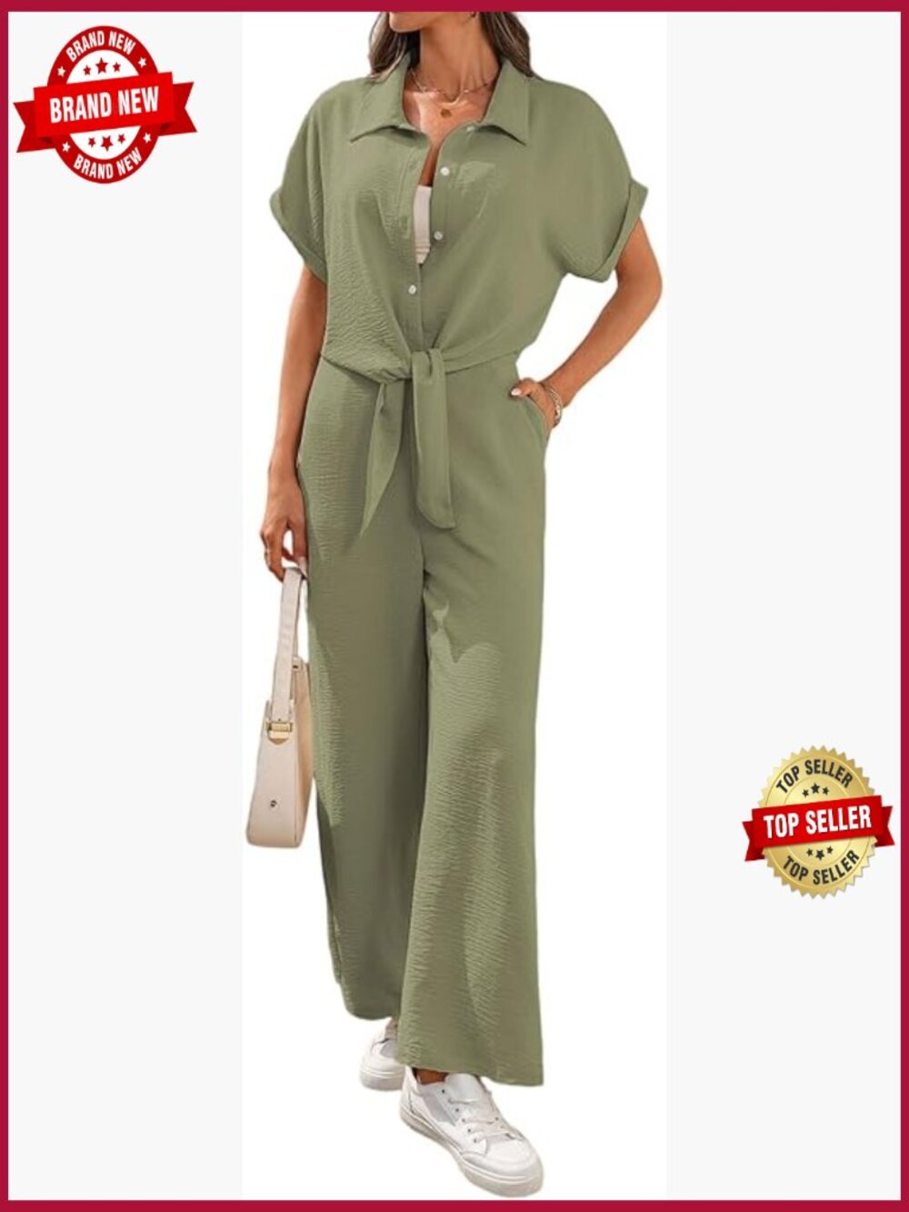 2 Piece Outfit Wide Leg Pants Crop Top Vacation Set